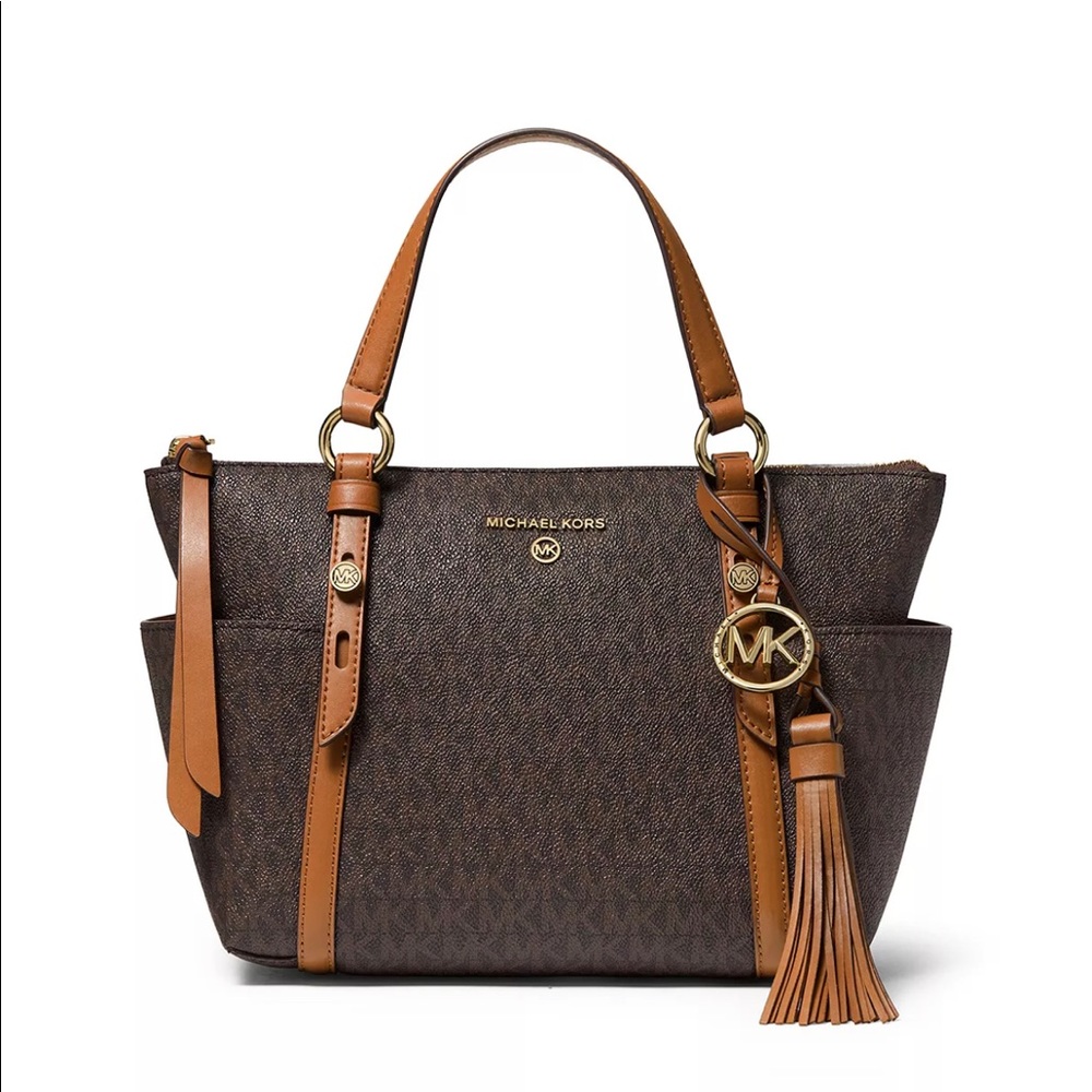 MICHAEL MICHAEL KORS
Sullivan Small Logo Top-Zip Tote Bag